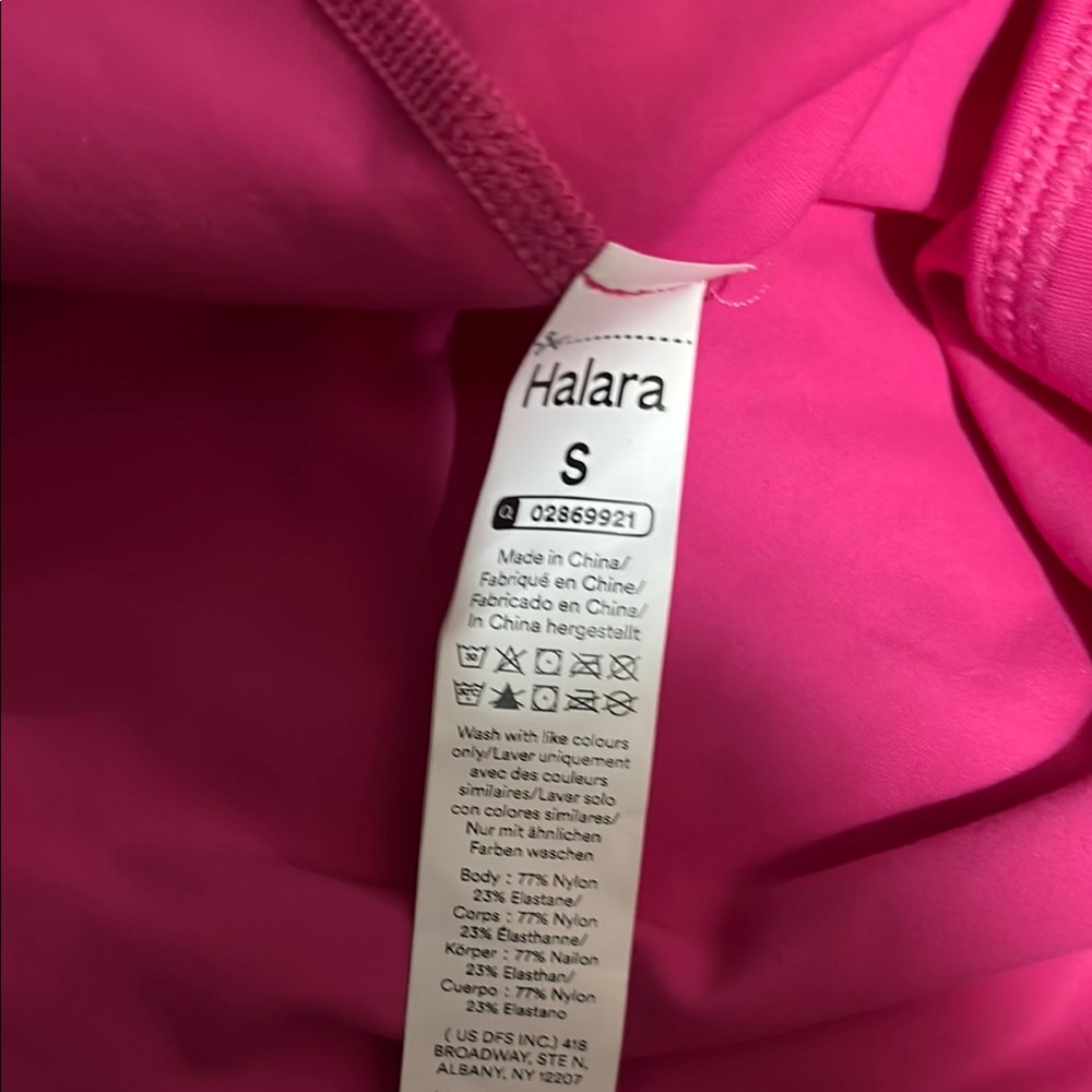 Halara easy peasy bright pink athletic dress - Picture 4 of 4